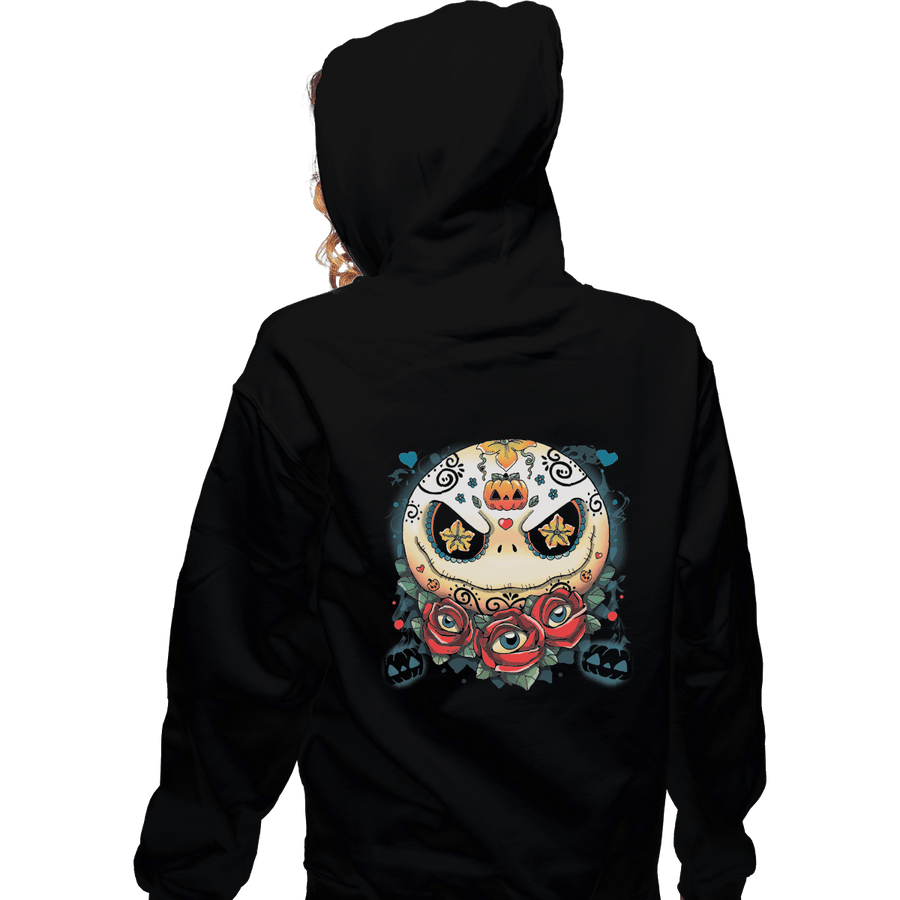 Shirts Zippered Hoodies, Unisex / Small / Black Jack Calavera