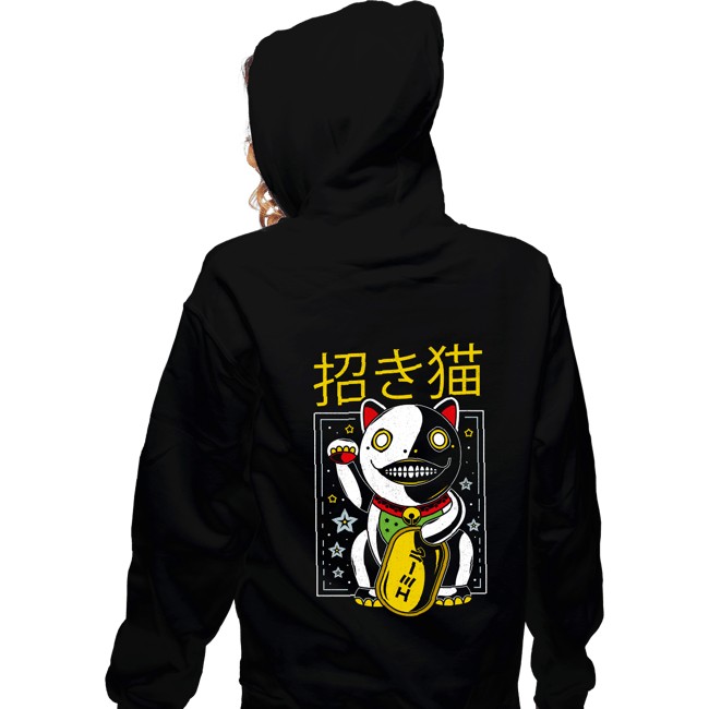 Shirts Zippered Hoodies, Unisex / Small / Black Emil Maneki Neko