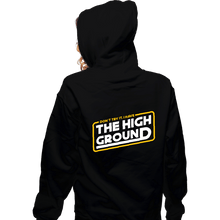 Load image into Gallery viewer, Shirts Zippered Hoodies, Unisex / Small / Black The High Ground
