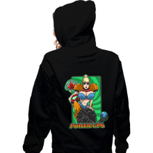 Load image into Gallery viewer, Daily_Deal_Shirts Zippered Hoodies, Unisex / Small / Black Power-Ups
