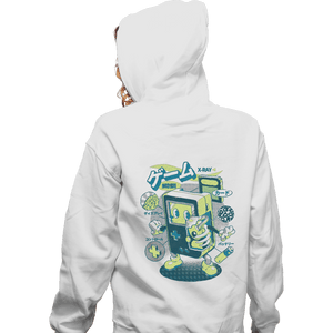Daily_Deal_Shirts Zippered Hoodies, Unisex / Small / White Game Anatomy