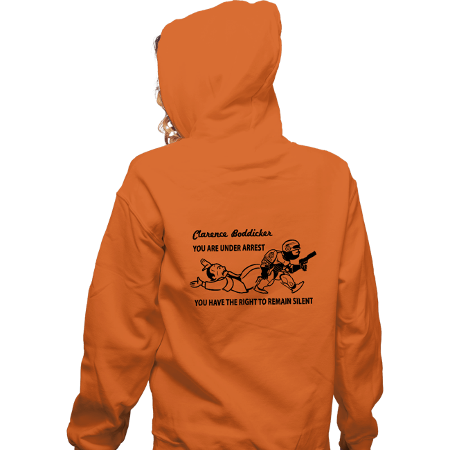 Daily_Deal_Shirts Zippered Hoodies, Unisex / Small / Red Go Directly To Jail, Creep