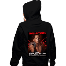 Load image into Gallery viewer, Daily_Deal_Shirts Zippered Hoodies, Unisex / Small / Black The Implicator
