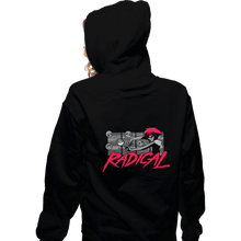 Load image into Gallery viewer, Shirts Zippered Hoodies, Unisex / Small / Black Radical Edward
