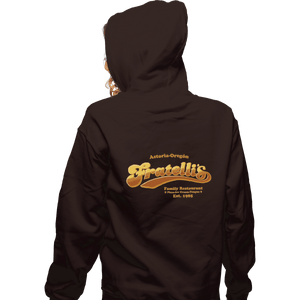 Shirts Zippered Hoodies, Unisex / Small / Dark Chocolate Fratelli's