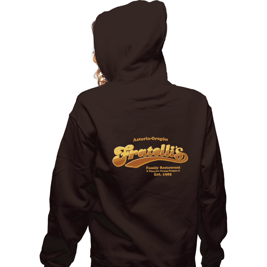 Shirts Zippered Hoodies, Unisex / Small / Dark Chocolate Fratelli's