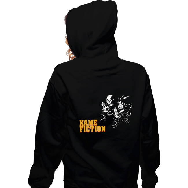 Daily_Deal_Shirts Zippered Hoodies, Unisex / Small / Black Kame Fiction