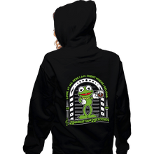 Load image into Gallery viewer, Shirts Zippered Hoodies, Unisex / Small / Black Kermit Melodies
