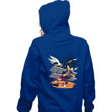 Load image into Gallery viewer, Daily_Deal_Shirts Zippered Hoodies, Unisex / Small / Royal Blue Repairs
