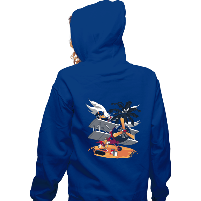Daily_Deal_Shirts Zippered Hoodies, Unisex / Small / Royal Blue Repairs