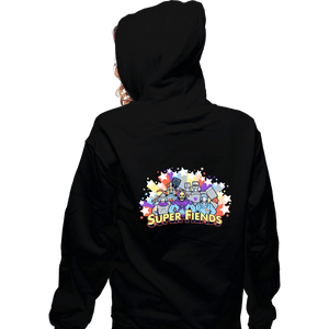 Secret_Shirts Zippered Hoodies, Unisex / Small / Black Superfiends
