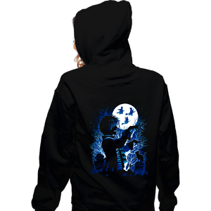 Daily_Deal_Shirts Zippered Hoodies, Unisex / Small / Black Lost Soul