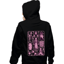 Load image into Gallery viewer, Daily_Deal_Shirts Zippered Hoodies, Unisex / Small / Black Nezuko Model Sprue
