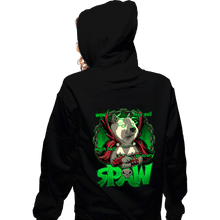 Load image into Gallery viewer, Daily_Deal_Shirts Zippered Hoodies, Unisex / Small / Black Spaw
