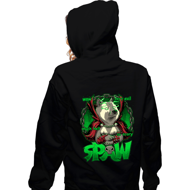 Daily_Deal_Shirts Zippered Hoodies, Unisex / Small / Black Spaw