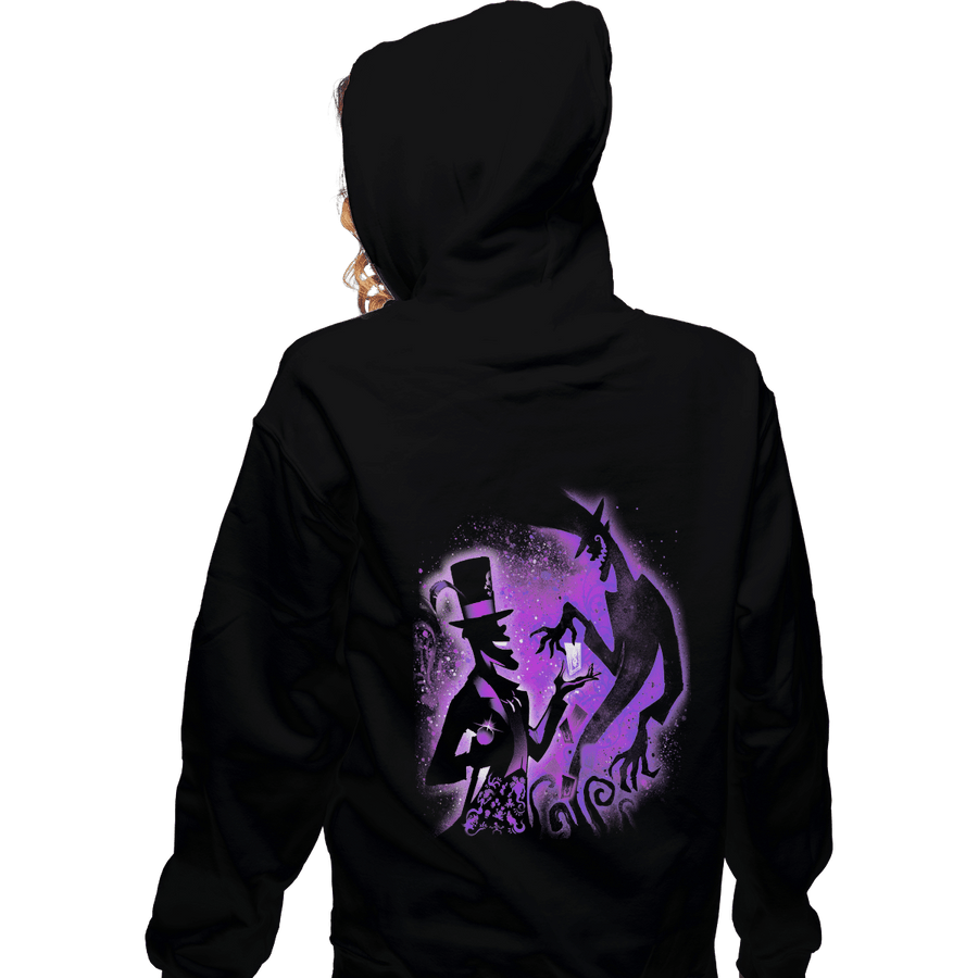Shirts Zippered Hoodies, Unisex / Small / Black Shadow Man