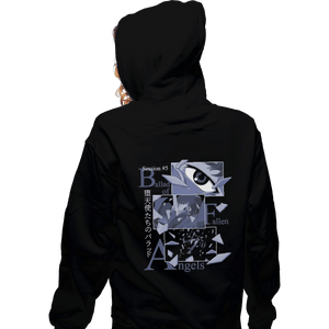 Shirts Zippered Hoodies, Unisex / Small / Black Ballad Of Fallen Angels