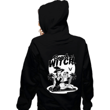 Load image into Gallery viewer, Secret_Shirts Zippered Hoodies, Unisex / Small / Black Beach Witch
