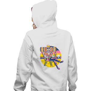 Secret_Shirts Zippered Hoodies, Unisex / Small / White A King's Rest
