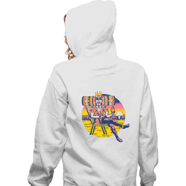 Secret_Shirts Zippered Hoodies, Unisex / Small / White A King's Rest