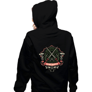 Daily_Deal_Shirts Zippered Hoodies, Unisex / Small / Black Turtles Raphael