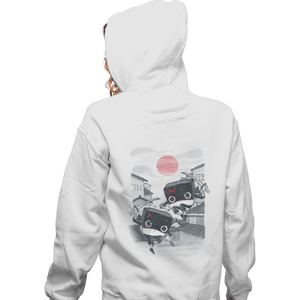 Shirts Zippered Hoodies, Unisex / Small / White Ctrl Ninjas