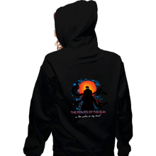 Load image into Gallery viewer, Shirts Zippered Hoodies, Unisex / Small / Black The Power Of The Sun
