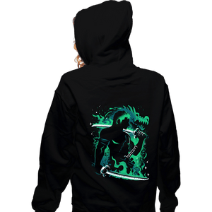 Daily_Deal_Shirts Zippered Hoodies, Unisex / Small / Black Pirate-Hunter