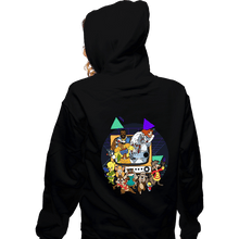 Load image into Gallery viewer, Daily_Deal_Shirts Zippered Hoodies, Unisex / Small / Black Saturday Morning Mania
