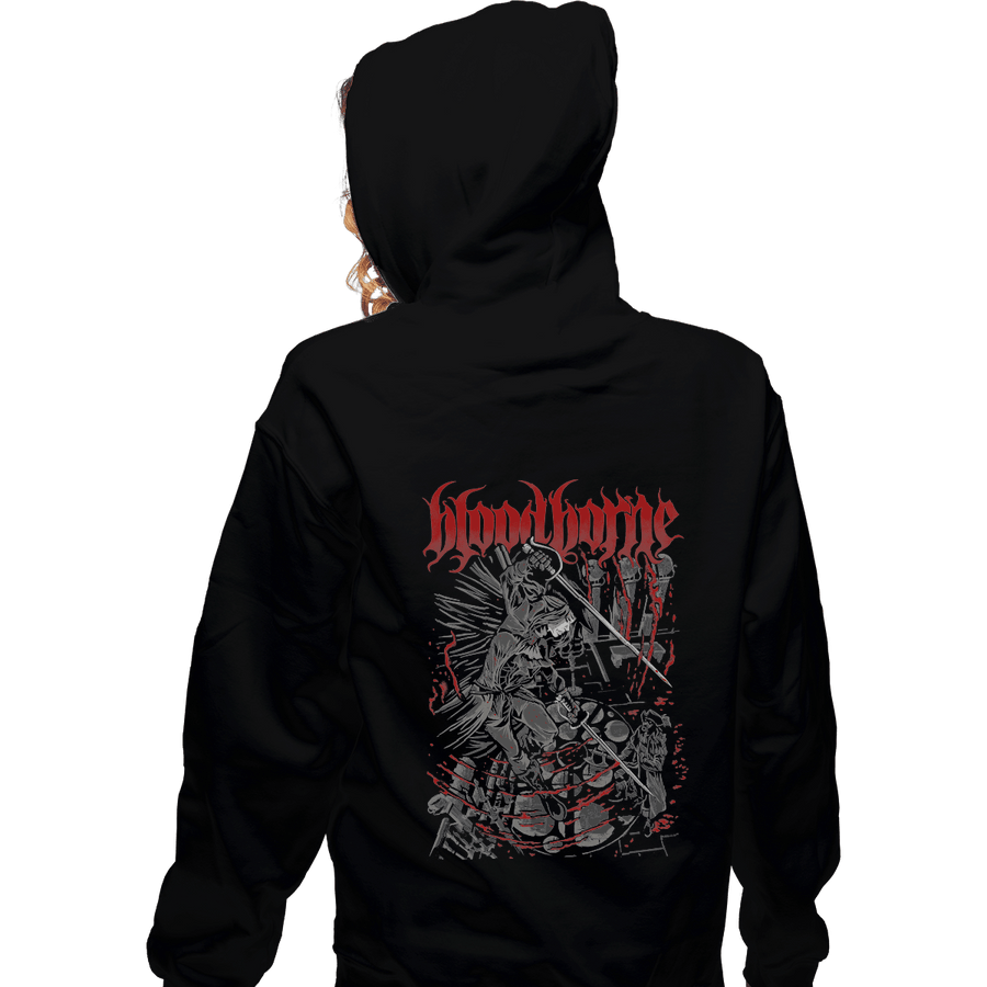 Shirts Pullover Hoodies, Unisex / Small / Black Hunter In The Tower