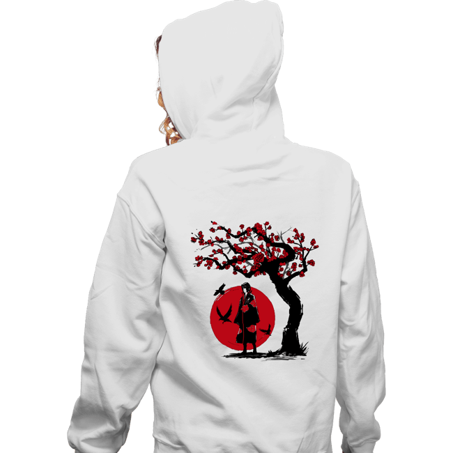 Shirts Zippered Hoodies, Unisex / Small / White Ninja Under The Sun