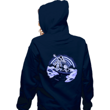 Load image into Gallery viewer, Daily_Deal_Shirts Zippered Hoodies, Unisex / Small / Navy Steven and Khonshu
