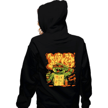 Load image into Gallery viewer, Daily_Deal_Shirts Zippered Hoodies, Unisex / Small / Black Mike Bomb

