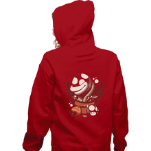Load image into Gallery viewer, Shirts Zippered Hoodies, Unisex / Small / Red Nap Time
