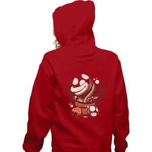 Shirts Zippered Hoodies, Unisex / Small / Red Nap Time