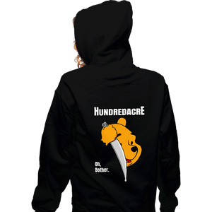 Shirts Zippered Hoodies, Unisex / Small / Black Hundredacre