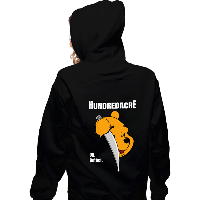 Shirts Zippered Hoodies, Unisex / Small / Black Hundredacre