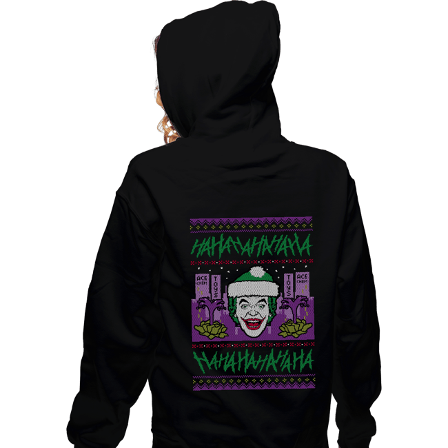 Shirts Zippered Hoodies, Unisex / Small / Black HAHAHAHA Christmas
