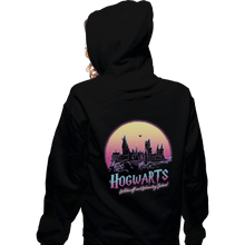 Load image into Gallery viewer, Shirts Zippered Hoodies, Unisex / Small / Black Old School Of Magic
