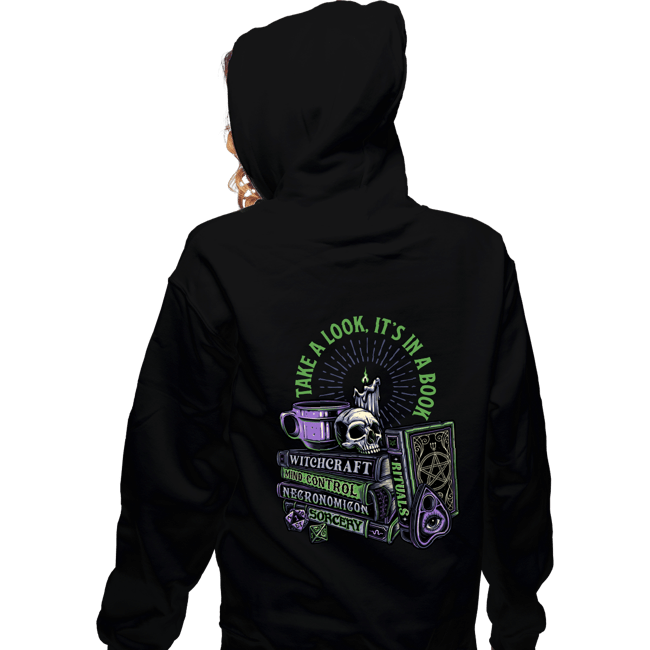Secret_Shirts Zippered Hoodies, Unisex / Small / Black Dark Books