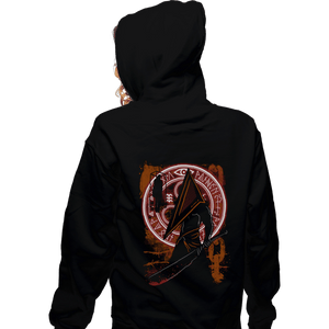Secret_Shirts Zippered Hoodies, Unisex / Small / Black Silent Executioner