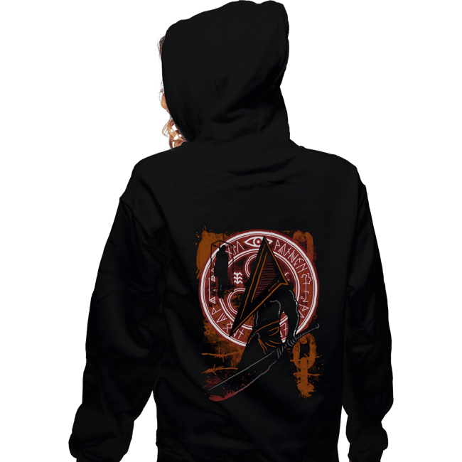 Secret_Shirts Zippered Hoodies, Unisex / Small / Black Silent Executioner