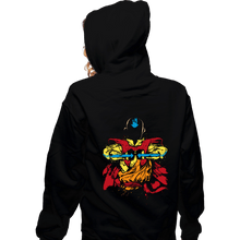 Load image into Gallery viewer, Shirts Zippered Hoodies, Unisex / Small / Black The Air Nomad Monk
