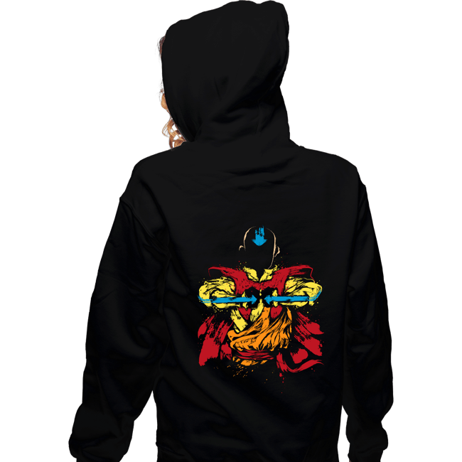 Shirts Zippered Hoodies, Unisex / Small / Black The Air Nomad Monk