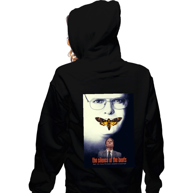 Secret_Shirts Zippered Hoodies, Unisex / Small / Black The Silence Of The Beets