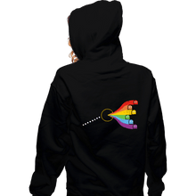 Load image into Gallery viewer, Daily_Deal_Shirts Zippered Hoodies, Unisex / Small / Black The Dark Side Of The Maze
