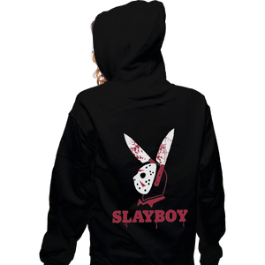 Shirts Zippered Hoodies, Unisex / Small / Black Slayboy