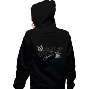 Shirts Zippered Hoodies, Unisex / Small / Black Attaboy Clarence