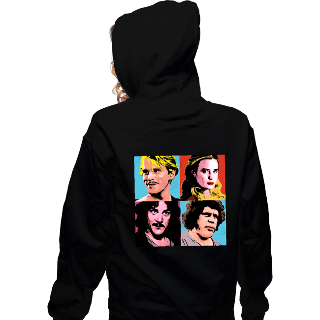 Shirts Zippered Hoodies, Unisex / Small / Black Princess Warhol