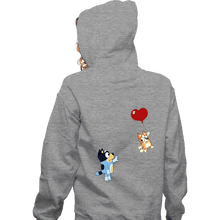 Load image into Gallery viewer, Secret_Shirts Zippered Hoodies, Unisex / Small / Sports Grey Bingo Balloon
